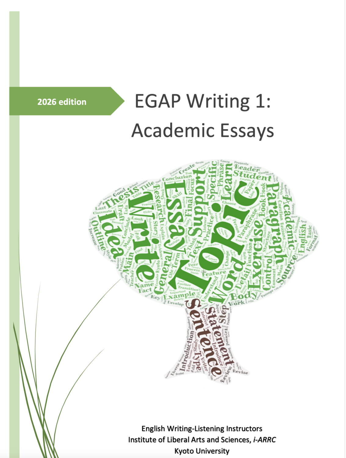 Cover image for EGAP Writing 1: Academic Essays